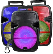 TOPTECH Portable 1500 Watts Peak Power 12” Speaker BONUS FREE MICROPHONE