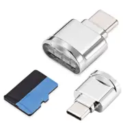 2 Pack USB C Micro SD Card Reader USB C to Micro SD SDXC TF Card Mini Size Reade