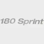 Lowe Boat Brand Decal 2308579 | 180 Sprint Silver 12 1/4 x 2 Inch