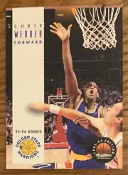 CHRIS WEBBER. 1993-1994 SKYBOX PREMIUM ROOKIE CARD