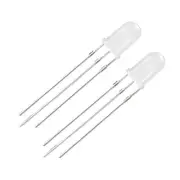 7PCS 5mm 3-Pin Dual Bi-Color Diffused Common Cathode LED Diode Light