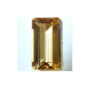 4.68ct Natural Fine Precious Imperial Topaz - Emerald Cut Loose Unheated Brazil
