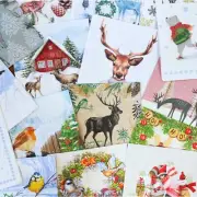 Paper Napkin For Decoupage, Mystery Pack of 20 Napkins, Winter Animals