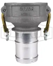 Dixon 4030-C-AL - Dixon Cam & Groove Type C Jump Size Coupler x Hose Shank