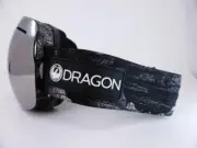 Dragon X1 Frameless Snow Goggles Torn Birch Lumalens Silver Ion + LL Flash Blue