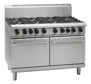 Waldorf 800 Series RNL8829G - 1200mm Gas Range Static Oven Low Back Version