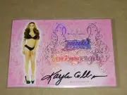 2015 Benchwarmer KAYLA COLLINS 46 Pink Archive Silver Foil Auto PLAYBOY Playmate