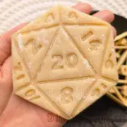 Dice K20 Rolling Medieval Fantasy DnD Dungeons and Dragons Evil Cookie Cutter