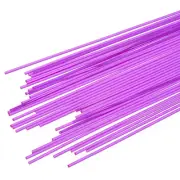 Filament Refills PLA Filaments Clear Purple 1.75mm, for 3D Printing Pen, 40pcs