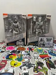 NECA TMNT autgraph card Foot Soldier Shredder Signature Edition 7" Figure B&W
