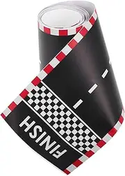 Generic DIY Highway Tape for Cars Traffic Track Sticker for Race Car Party Decorations Encourages Active Imaginative Layouts Easy to Apply Remove
