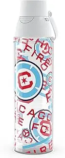 Tervis Venture Lite MLS Chicago Fire FC - All Over Made in USA Double Walled Insulated Tumbler Travel Cup Keeps Drinks Cold & Hot, 24oz Water Bottle, Classic