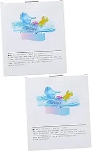 TOGEVAL 2sets Laundry Paper Dyeing Function Fabric Dye Paper for Washing Home Dyeing Grabber Sheets 24pcs*2