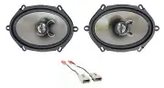 Clarion 6x8" Rear Factory Speaker Replacement+Harness For 1997-1998 Ford F-150