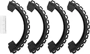 Propeller Guard Protector Cover, for DJI, Drone, Propeller Blades Anti-Collision Props Bumper Sleeve Safety Bar Accessories (Black) Drone Propeller Guard