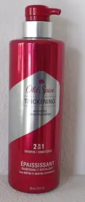 Old Spice Thickening 2-in-1 Shampoo & Conditioner Bioin + Menthol Large 17.9 Oz
