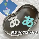 S可愛髮夾@創意平假名文字發夾A字母發卡小眾設計甜酷風辣妹學生頭飾