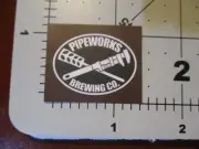 PIPEWORKS BREWING illinois ninja unicorn brbl STICKER decal craft beer brewing