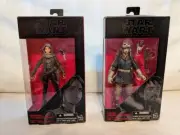 Star Wars The Black Series 22 Jyn Erso & 23 Cassian Andor Action Figures NEW