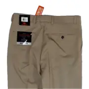 NWT - DOCKERS Men's Slim Fit / Flat Front Stretch Signature Khaki Pants - 32x32