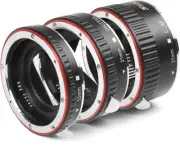 AF Auto Focus, Macro Extension Tube Set, for Canon EOS EF EF-S Lens, DSLR