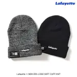 𝙇𝙀𝙎𝙎𝙏𝘼𝙄𝙒𝘼𝙉 ▼ LAFAYETTE × NEW ERA LOGO SOFT CUFF KNIT BEANIE