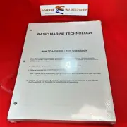 Mercury Mariner QCare Basic Marine Technology Workbook SEALED!