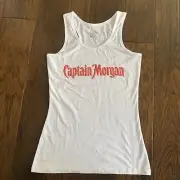 Captain Morgan Rum Racer back Tank - Women’s Sz M - NEW!