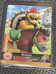 Mario Sports Superstars Amiibo Card Bowser Horse Racing