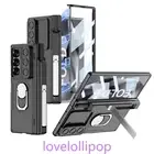 Armor Case For Samsung Galaxy Z Fold 6 with Hybrid Holder Screen Protector Cover