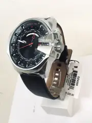 Diesel Men's Mega Chief World Time Watch DZ4320 , Black Dial ,NO BOX .