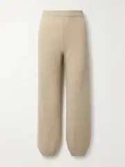 [Suzie Kondi] Suzie Kondi - Cashmere Track Pants - Beige - large large Neutrals