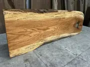 Live Edge Oak Wood Slab / Rustic Oak / Kiln Dried Oak Shelf Wood / Figured Oak