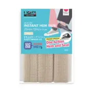 Iron-On Instant Hem Tape 25Mm X 10M (1 Inch X 11 Yds) Beige [ 78002 ]