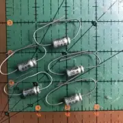 10uF 6v Sprague Axial Electrolytic Capacitor TE1087 105'c Guitar Audio 20pcs