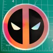 Deadpool Logo Foil Sticker