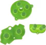 DAGIJIRD 5PCS Silicone Gamepads Button Pad Conductive Pads Replacement for Game Boy Advance for GBA