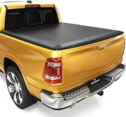 YITAMOTOR Soft Quad Fold Truck Bed Tonneau Cover Compatible with 2019 2020 2021 2022 Dodge Ram 1500 New Body Style, Fleetside 5.7 ft Bed Without Rambox