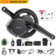 48V750W BAFANG Mid Drive Motor 8Fun Electric Bike Conversion Kits BBS02B 68-73mm