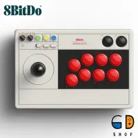 在飛比找momo購物網優惠-【8Bitdo】八位堂 switch 副廠 V3街機搖桿 8