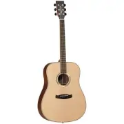 Tanglewood TDBTDEB Discovery Exotic Dreadnought Acoustic Guitar - Ebony