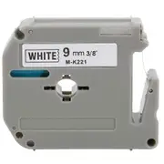9mm Label Tape PET Accessories M K221 Fit for Brother Label Printer PT-65/70/80