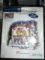 DEPT 56 SNOW Village AMERICAN BANDSTAND NIB *Read*