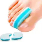 10 Pack Foam Toe Spacers 3-Layer Toe Separators for Corn Blister Overlapping Toe