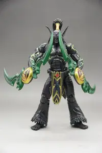 在飛比找Yahoo!奇摩拍賣優惠-NECA 7寸 風暴英雄 魔獸世界 惡魔形態 黑色伊利丹 手