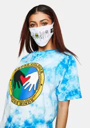[Cross Colours] Cross Minds Tie Dye T-Shirt