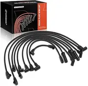 A-Premium 9PCS Spark Plug Wires Compatible with Chevrolet Camaro 1989-1992, Caprice & Buick Commercial Chassis, Roadmaster & Cadillac Brougham, Fleetwood & Oldsmobile Custom Cruise & Pontiac Firebird