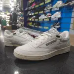 REEBOK CLUB C 85 VINTAGE 男女款 復古 休閒鞋 100033000 米白黑 流行 穿搭