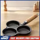 3 Hole Frying Pot Pan Non-Stick Egg Pancake Steak Pan Egg Frying Pan Pancake Pan