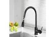 Cefito Kitchen Mixer Tap Pull Out 2 Mode Sink Faucet Basin Laundry Black